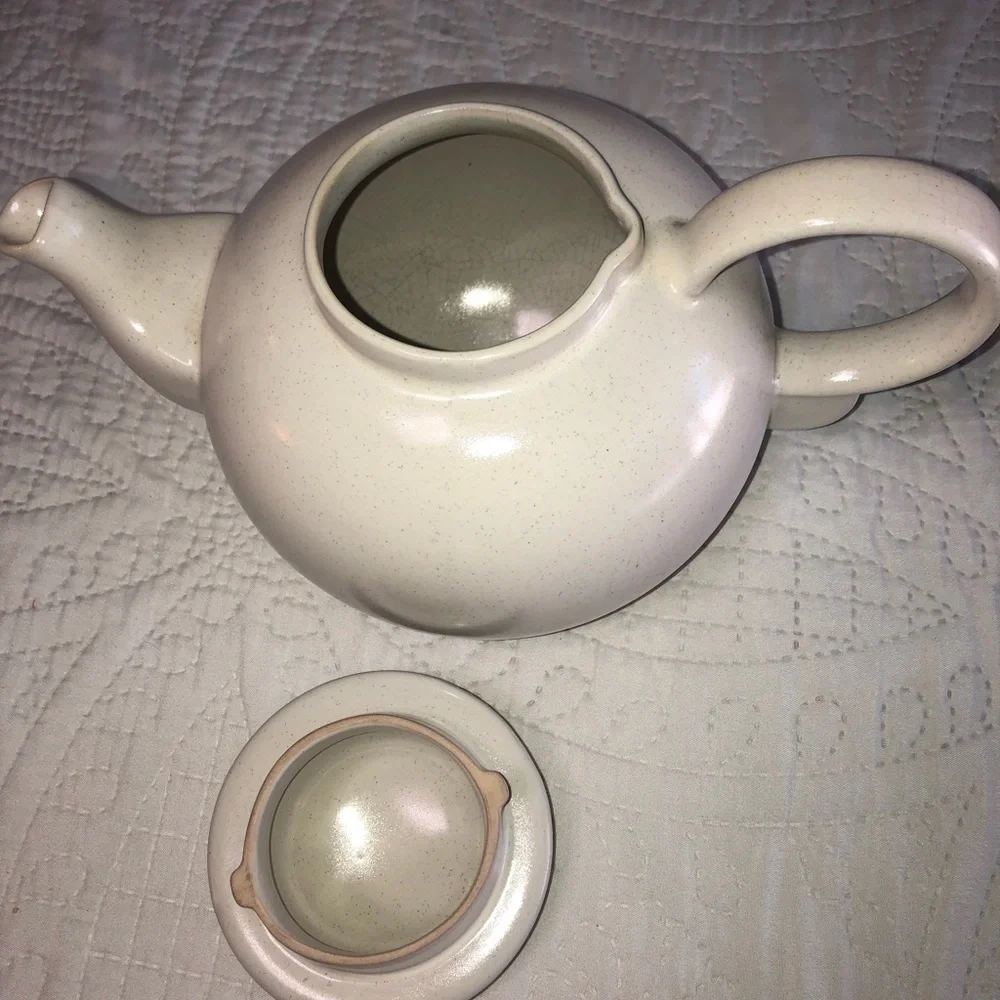VINTAGE RARE COUNTRY CUPBOARD KOREA STONE TEAPOT